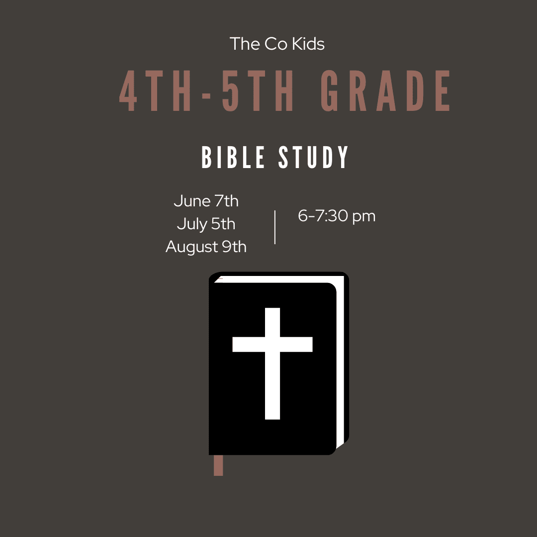 4th-5th Grade Bible Study